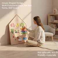 Tableau magnétique double face UCI Art Déco pour enfants, surface de dessin éducative pour la maison, cadeau d'anniversaire et pour la maison