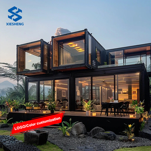 Nhà máy cung cấp 40ft Nhà cung cấp Vàng Modular <span class=keywords><strong>container</strong></span> nhà phẳng gói di động vận chuyển <span class=keywords><strong>container</strong></span> cho biệt thự cửa hàng nhà vệ sinh bao gồm - Product Image 5