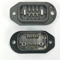 Connecteur de batterie DGDTE DT056M 8 broches à courant élevé, résistant à 500V, en alliage de cuivre, pour connexion plaque-câble, pour vélo électrique