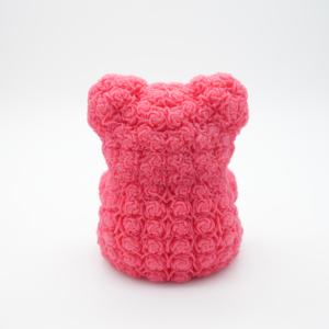 Sapone Artigianale a Forma di Orso Rosa Rosso e Amore, Sapone All'Ingrosso, Sapone Affascinante Antibatterico per Casa e Ritorno a Scuola - Product Image 3