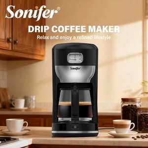 Ensemble d'appareils de cuisine Sonifer SET1 noir, cafetière, <span class=keywords><strong>grille</strong></span>-<span class=keywords><strong>pain</strong></span>, <span class=keywords><strong>bouilloire</strong></span> électrique 3 en 1 pour la maison, l'hôtel, la restauration - Product Image 3