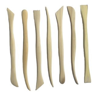 Haute qualité 38 pièces 6in et 8in professionnel <span class=keywords><strong>poterie</strong></span> modélisation argile sculpture Art outils Kits pour débutants artisanat - Product Image 2