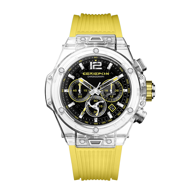 Acquista Nuovo orologio da uomo di lusso di marca TOP con scatola Orologio da uomo in oro Orologio da uomo d'affari Orologi al quarzo da uomo impermeabili luminosi in Italia a partire