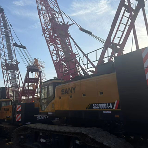 รถเครนตีนตะขาบ 60 ตัน ปี 2022 พร้อมชุดเกียร์เครื่องยนต์ แบริ่ง SCC1000A-6 ความสูงยกสูงสุด 50 เมตร รับประกัน 1 ปี ค่าขนส่งต่ำ - Product Image 1