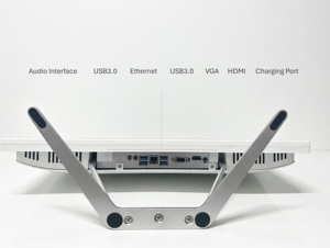 คอมพิวเตอร์ออลอินวัน สีขาว ขนาด 21.5 นิ้ว i3-8100T จอ IPS ความละเอียด 1920x1080 สำหรับใช้งานสำนักงาน - Product Image 4