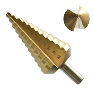 ดอกสว่านเจาะรูแบบหลายฟังก์ชั่น ขนาด 6-38 มม. ทำจากเหล็กความเร็วสูง พร้อมเคลือบไทเทเนียมและก้านสามเหลี่ยม - Product Image 3