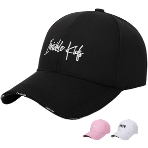 Casquette de baseball unisexe pour adultes, printemps-automne, tendance, broderie de lettres, motif à pois, 100% coton, pour hommes, loisirs, étudiants - Product Image 1