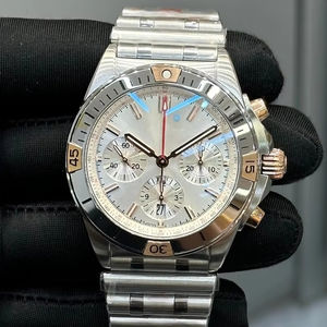 Reloj mecánico de pulsera de acero inoxidable, multifuncional, lujoso, moderno, de alta gama, resistente al agua. - Product Image 1