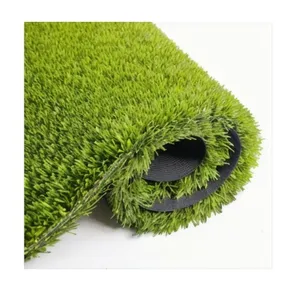 橡胶背衬低价草地毯人造草皮
