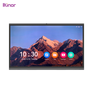 Android 14 hệ thống 40 điểm IR cảm ứng thông minh Bảng trắng 4 + 32GB hệ thống kép tương tác màn hình phẳng - Product Image 1