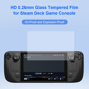Convient pour la console de <span class=keywords><strong>jeu</strong></span> Steam Deck <span class=keywords><strong>Film</strong></span> trempé pour l'écran de la console de <span class=keywords><strong>jeu</strong></span> Steam Deck <span class=keywords><strong>Film</strong></span> en verre trempé Version HD - Product Image 2
