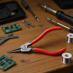 Needle Nose Pliers 128mm Long Reach <b>Precision</b> Grip <b>Tool</b> For Electronics Repair - Product Image 3