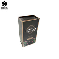 Boîte cadeau en papier de luxe magnétique personnalisée en gros, fabriquée avec des matériaux recyclés, avec doublure en éponge et insert en EVA