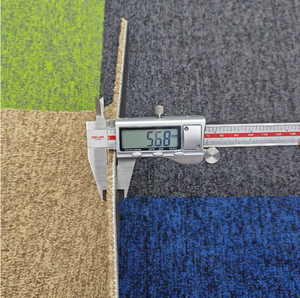 Hiện đại phong cách mới tùy chỉnh khu dân cư & Thương mại không phiếu sàn Nylon đồng bằng 50x50 vuông văn phòng khách sạn gạch thảm - Product Image 4