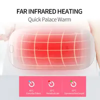 Verwarming Warm Paleis Riem Draagbare Verwarming Pad Massager Menstruatie Krampen Usb Elektrische Warm Taille Buik Baarmoeder Opwarming Riem