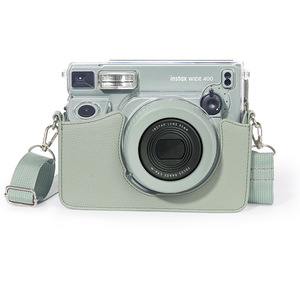 <span class=keywords><strong>Fujifilm</strong></span> Wide 400 étui de protection pour <span class=keywords><strong>appareil</strong></span> <span class=keywords><strong>photo</strong></span> sac instantané en cuir vintage pour la photographie <span class=keywords><strong>housse</strong></span> de rangement en matériau PU - Product Image 4