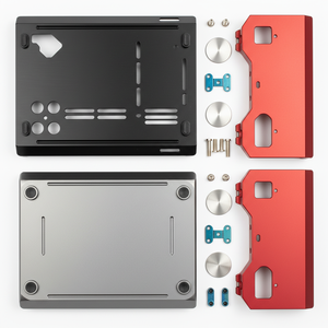 Boîtier de console de <span class=keywords><strong>jeu</strong></span> en aluminium usiné CNC sur mesure de haute précision pour prototypes de coques de consoles portables rétro - Product Image 1