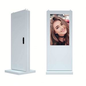 49 pulgadas All-in-One Outdoor IP65 Ad Touch Machine Horz/Vert Screen Wall/Floor Stand 1Yr SDK - Product Image 1