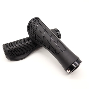 Poignées de guidon de vélo de montagne antidérapantes, confortables et verrouillables, en caoutchouc souple, pièces de vélo de montagne - Product Image 2