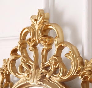 Trang trí nội thất sang trọng phụ kiện đơn giản pp tiêm làm Tường gương trang trí nhà, khung cổ điển rộng gương vàng trang trí - Product Image 3