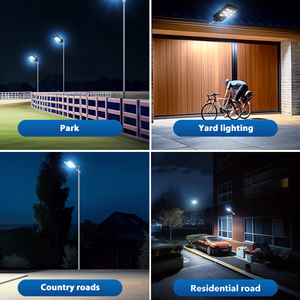 Alta calidad Ip65 impermeable ABS 400W 500W 800W integrado todo en uno farola solar Led - Product Image 5