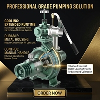 Pompe d'irrigation agricole SL-100BP-80-260 à refroidissement par eau, 4 pouces, débit 100m³/h, hauteur de refoulement 120m