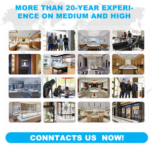 ブティックショップインテリアデザインガーメントストア家具洋服店ディスプレイ家具衣料品店用ゴールド洋服ラック - Product Image 4