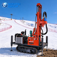 Machine de forage rotative hydraulique automatique pour puits d'eau, équipement portable diesel pour la construction de puits profonds et la prospection des eaux souterraines