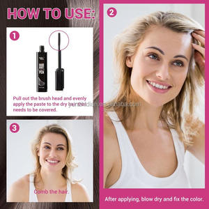 OEM Stylo de couleur capillaire temporaire imperméable, séchage rapide, couvre-racines, mascara anti-transpiration, correcteur instantané des <span class=keywords><strong>cheveux</strong></span> gris 30ml - Product Image 3