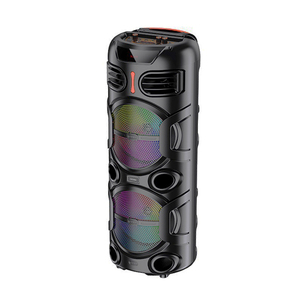 YE-8803 ngoài trời gia đình KTV Stereo âm thanh lớn <span class=keywords><strong>20watt</strong></span> loa đặt kép BT loa với 2 micro không dây - Product Image 5