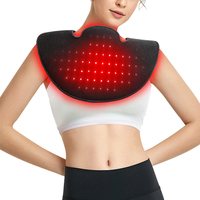 Châle de luminothérapie rouge portable OEM ODM à succès, longueurs d'onde 660nm/850nm, avec minuterie, télécommande et écran LCD, garantie 1 an