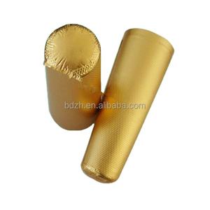 Kabartmalı alüminyum + PE + alüminyum Polylaminated kırmızı şarap kapsülü astar ile sargı malzemesi etek yan malzeme - Product Image 4