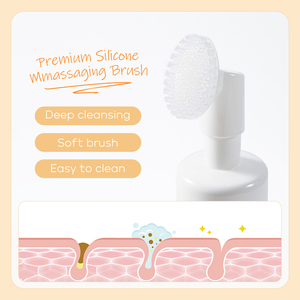 LAIKOU 120ml Mousse Nettoyante Visage Anti-Âge à la Vitamine C et Niacinamide, Lotion Huileuse, Marque Privée, Vente en Gros, Nettoyant Facial - Product Image 6