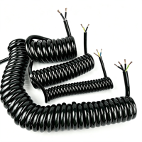 Câble spiralé PUR TPU 2-6 conducteurs, câble électrique flexible rétractable, câble d'alimentation 2,5 mm²-10 mm²