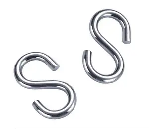 موقع ويب للبيع عبر الإنترنت مع عينات مجانية من خطاطيف مجلفنة على شكل حرف s
