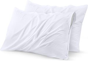 ปลอกหมอนกันไรฝุ่นแบบซิป ผลิตจากผ้าโพลีเอสเตอร์ถักแบบกันน้ำ - Product Image 2