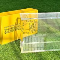 Boîte de présentation Elite Trainer Box Pokémon 151 UPC 6MM transparente, mini-bundle, faite à la main en acrylique, 100 % écologique, résistante aux UV, pour collectionneurs de luxe