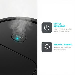 Aspiradora Robótica para el Hogar, Aspiradora 3 en 1, Recargable, Inalámbrica, con Función de Fregado, 1500pa - Product Image 5