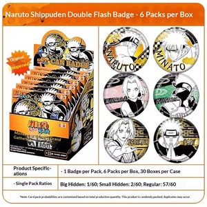 Caja Sorpresa de Colgante de Hojalata Bañado en Oro con Insignia Dorada Tallada de <span class=keywords><strong>Shippuden</strong></span>, Mercancía Oficial de Japón, Escala 1/6, Unisex - Product Image 6