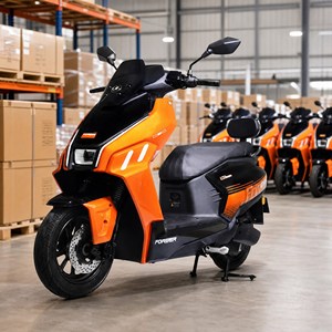 Scooter électrique urbain pour adultes EU SHENGGE, phare LED orange, vente en gros, directement de l'usine, approvisionnement en vrac - Product Image 4
