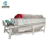 Cribleuse rotative à tambour mobile haute performance pour le criblage d'agrégats et la classification des matériaux