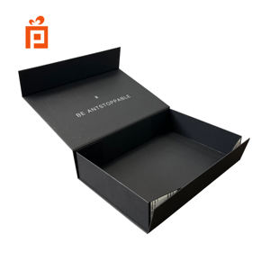 15 años de experiencia en fábrica, <span class=keywords><strong>caja</strong></span> de embalaje de papel de <span class=keywords><strong>regalo</strong></span> de joyería con logotipo personalizado de lujo con tapa de cierre magnético, esponja EVA forrada de satén - Product Image 4