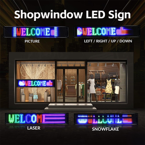 <strong>Scrolling</strong> <strong>LED</strong> Signs Full Color with smart app programmable Messages <strong>Display</strong> <strong>Indoor</strong> car use Flexible <strong>LED</strong> Sign for Business Store - Product Image 3