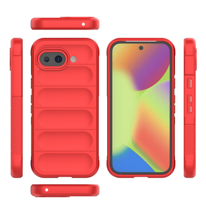 Étui en silicone TPU microfibre pour Google Pixel <span class=keywords><strong>10</strong></span> Pro XL / Pixel <span class=keywords><strong>10</strong></span> Pro / 10A, design luxueux, étui de téléphone en silicone coloré original - Product Image 4