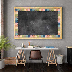 Custom Bulletin Board Borders Sticker Cute Rainbow <strong>Themed</strong> Scalloped Border Stickers for School <strong>Classroom</strong> <strong>Decoration</strong> - Product Image 6
