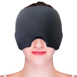 Gran oferta, gorro de alivio de migraña para terapia de frío para hombres, máscara de hielo de Gel, gorro para la cabeza para aliviar el <span class=keywords><strong>dolor</strong></span>, gorro de Gel refrigerante - Product Image 5
