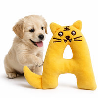 Série de jouets en peluche alphabet personnalisables avec rétroaction sonore pour chiens de petite et moyenne taille et approvisionnement international pour la vente au détail