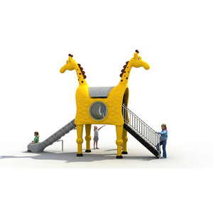 Toboggan en plastique d'extérieur pour enfants, aire de jeux multi-usages - Product Image 6