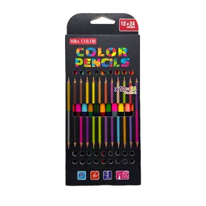 Wholesale Customization Easy To Blend Colors Playful Drawing Graphite Pencil Color Pencil