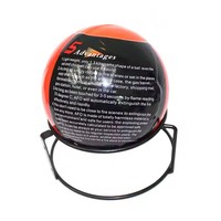Extincteur automatique AmpsafeX AFO 1,3 kg, boule extinctrice en caoutchouc orange pour les incendies de classe A/B, sécurité au lieu de travail